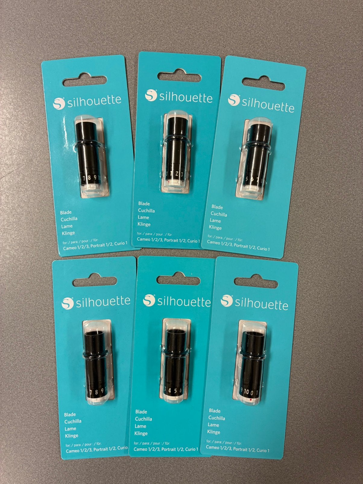 6x Silhouette mes/blade 1 mm, Ophalen of Verzenden, Nieuw