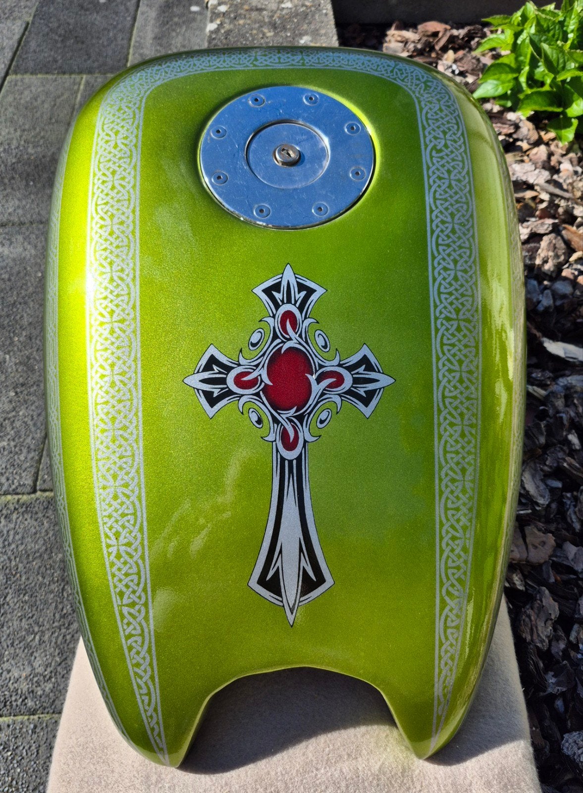 harley davidson tank, Motoren, Ophalen of Verzenden