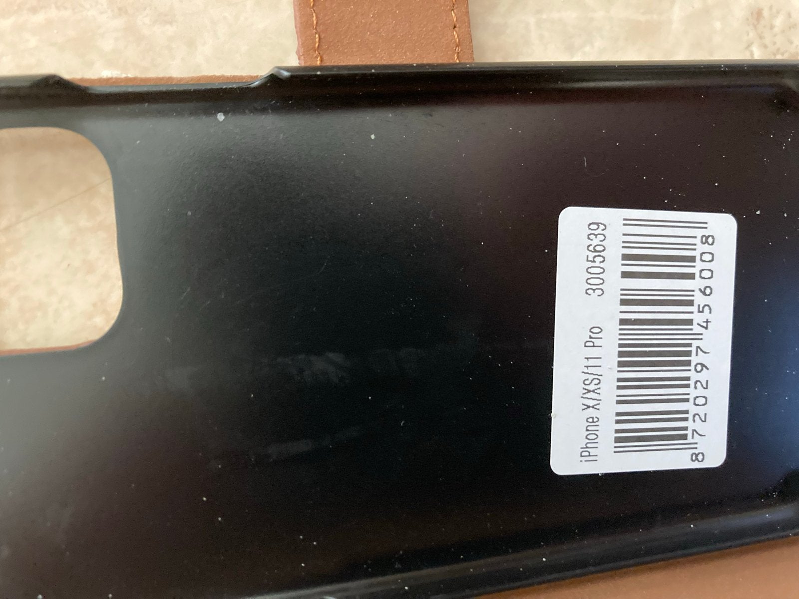 Nieuwe Leren Hoesjes voor iPhone X/XS/11 Pro - Cognac, Bruin, Nieuw, Hoesje of Tasje, Ophalen of Verzenden