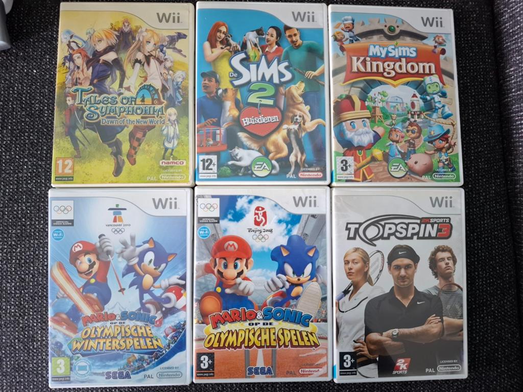 Wii Games Bundel - Diverse Titels ruilen, Gebruikt, Ophalen of Verzenden, Sport, 3 spelers of meer