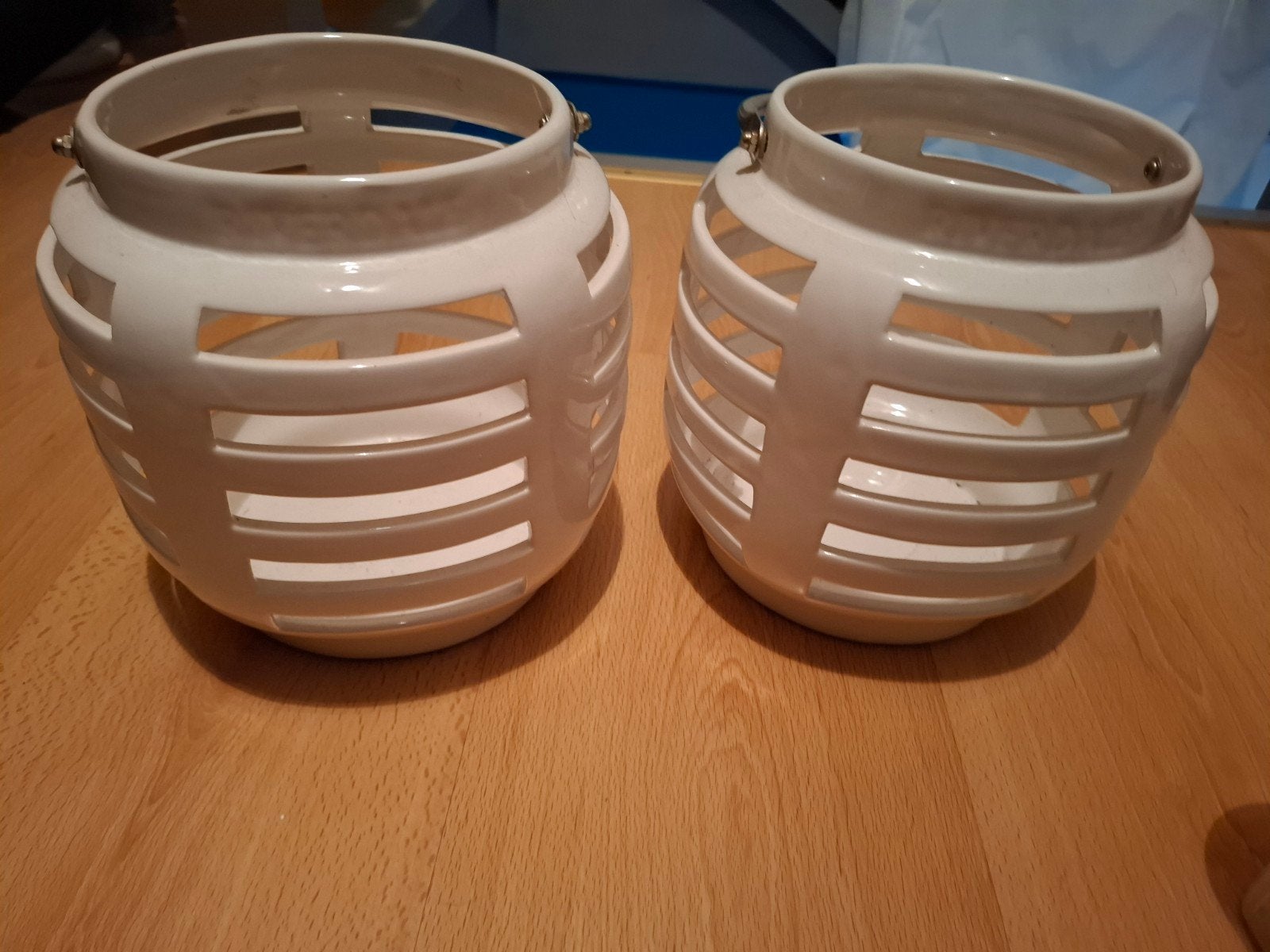 riverdale windlichten, Ophalen, Gebruikt, Crème, Steen/keramiek