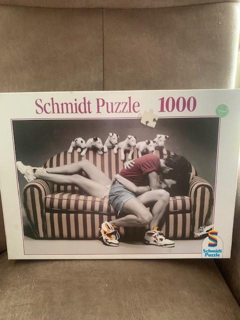 Puzzel (Schmidt no. 57083) 1.000 stukjes, Ophalen of Verzenden, 500 t/m 1500 stukjes, Zo goed als nieuw, Legpuzzel