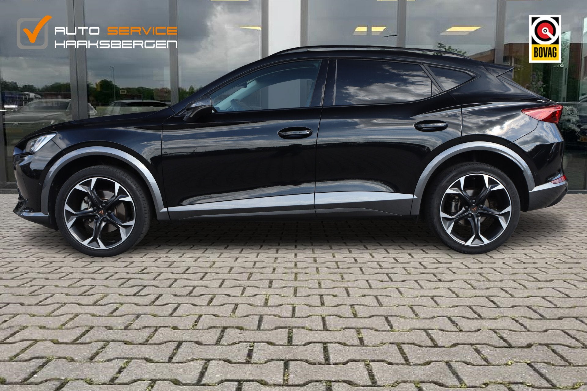CUPRA Formentor 1.5 TSI Performance | ACC | Camera | 19 Inch, Auto's, 15 km/l, Leder en Stof, Zwart, Automatische klimaatregeling