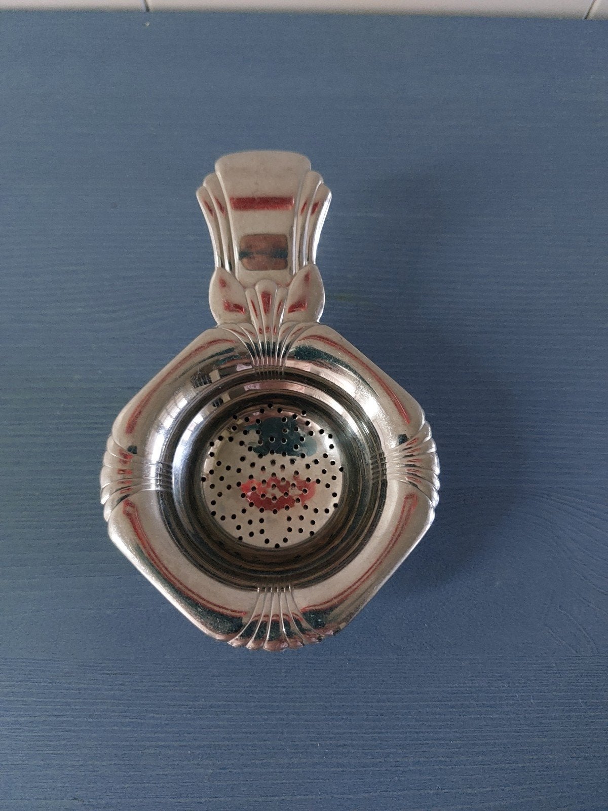 Theezeefje met lekbak Gero Zilmeta 5153, Antiek en Kunst, Ophalen of Verzenden