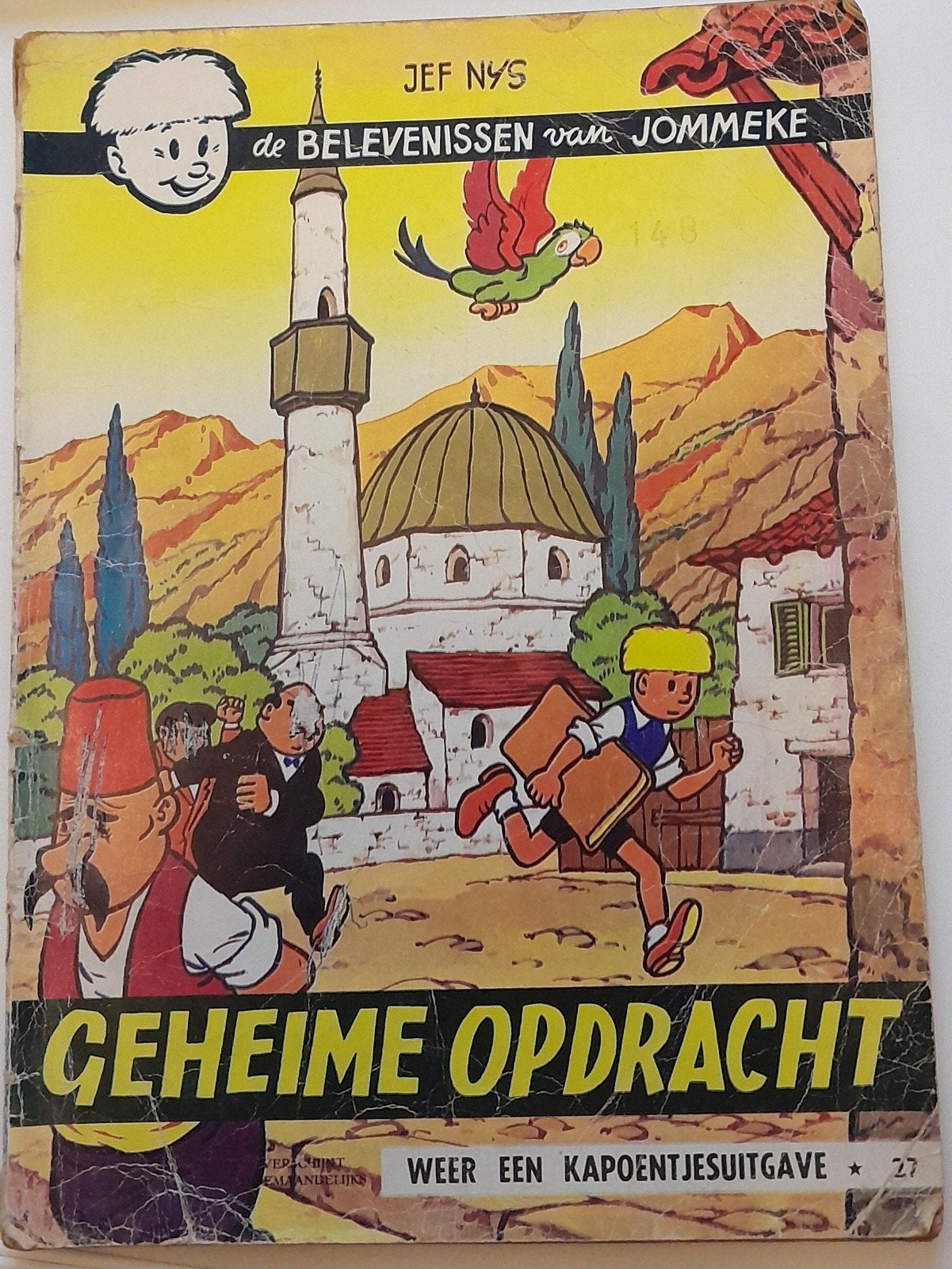 Jommeke - Geheime Opdracht, nr. 27, Eén stripboek, Ophalen of Verzenden, Gelezen, Jef Nys