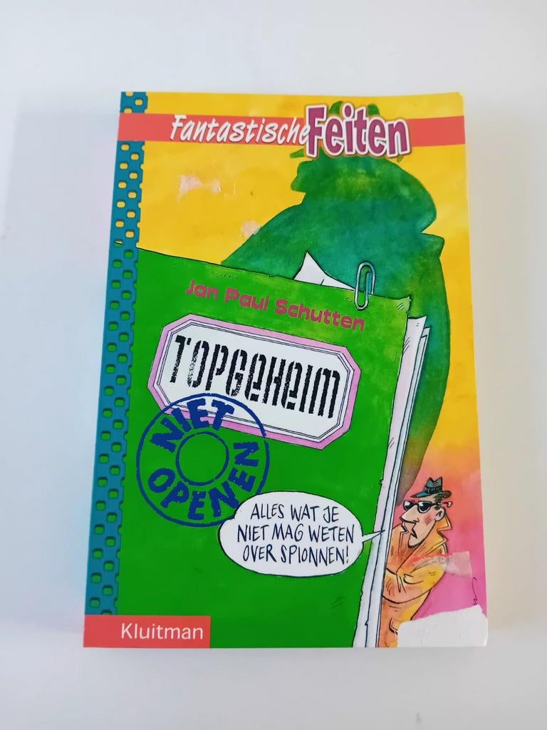 Fantastische feiten: Topgeheim  - Jan Paul Schutten, Ophalen of Verzenden, Zo goed als nieuw