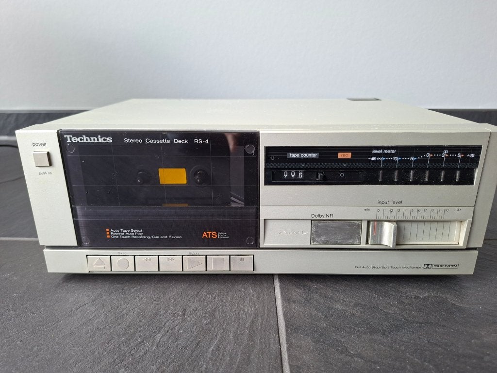 Technics RS-4, Ophalen of Verzenden, Enkel, Overige merken, Tape counter
