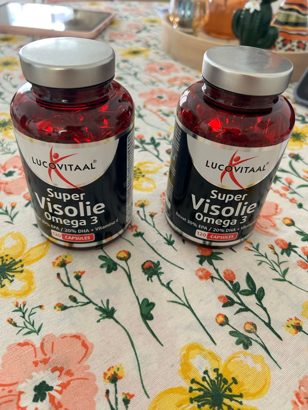 LucoVitaal Super Visolie Omega 3 - 2x 120 capsules, Ophalen of Verzenden, Nieuw, Poeder of Drank