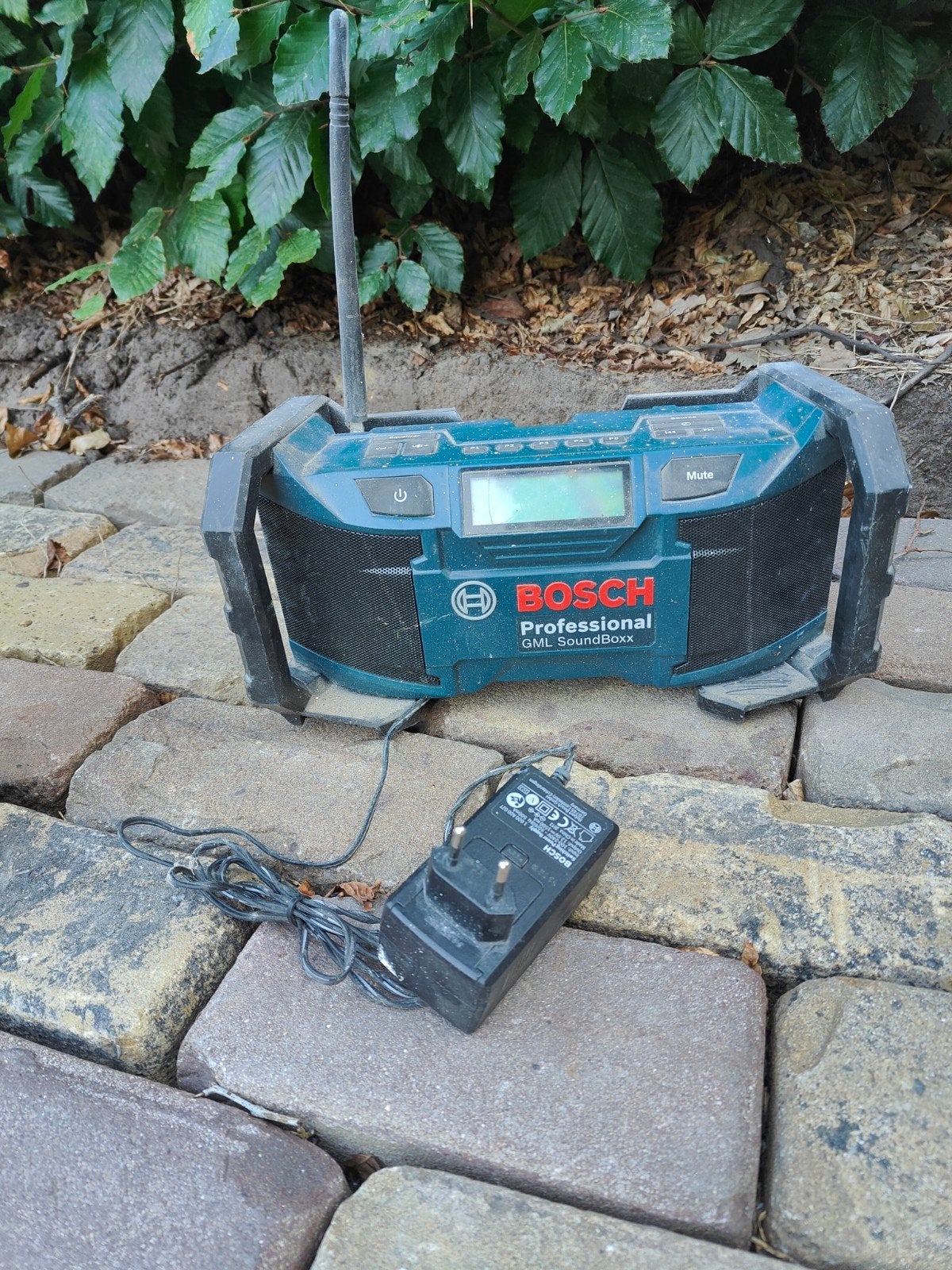 Bosch Professional GML SoundBoxx Bouwradio met adapter, Verzenden, Gebruikt, Bouwradio