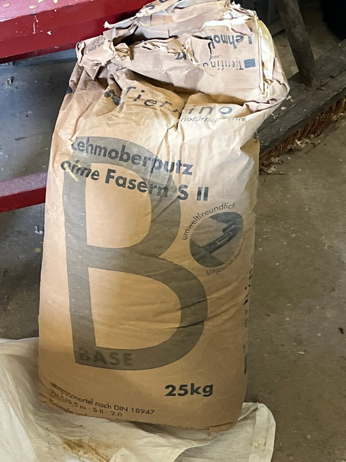 Basisleem 25kg (zonder stro), Ophalen, Nieuw