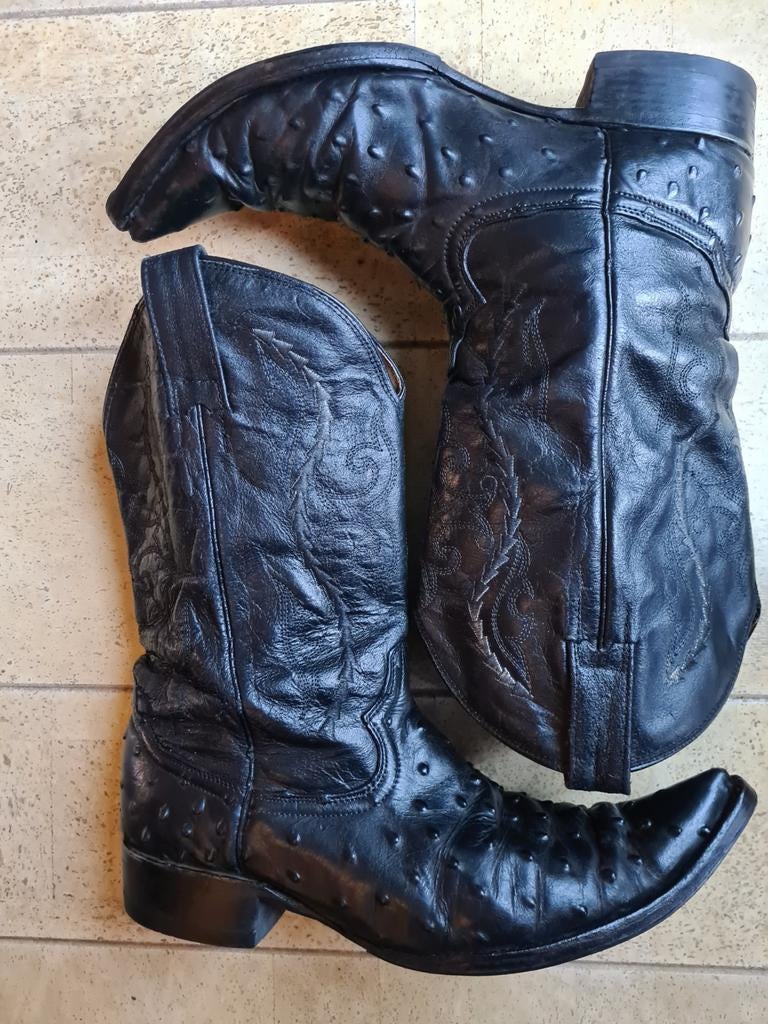 Mexicaanse Gran Lider cowboy laarzen mt 44. Western boots, Kleding | Heren, Schoenen, Ophalen of Verzenden, Gedragen, Bruin, Boots