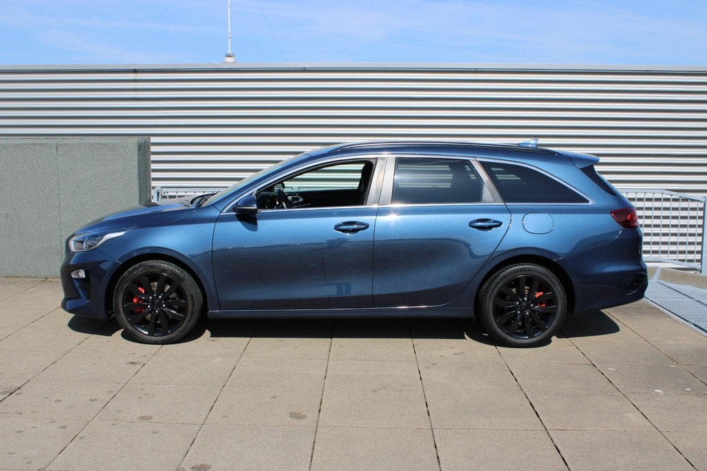 Kia Ceed Sportswagon 1.4 T-GDi DynamicPlusLine Stuurverwarmi, Auto's, Kia, Voorwielaandrijving, Euro 6, 4 cilinders, Blauw