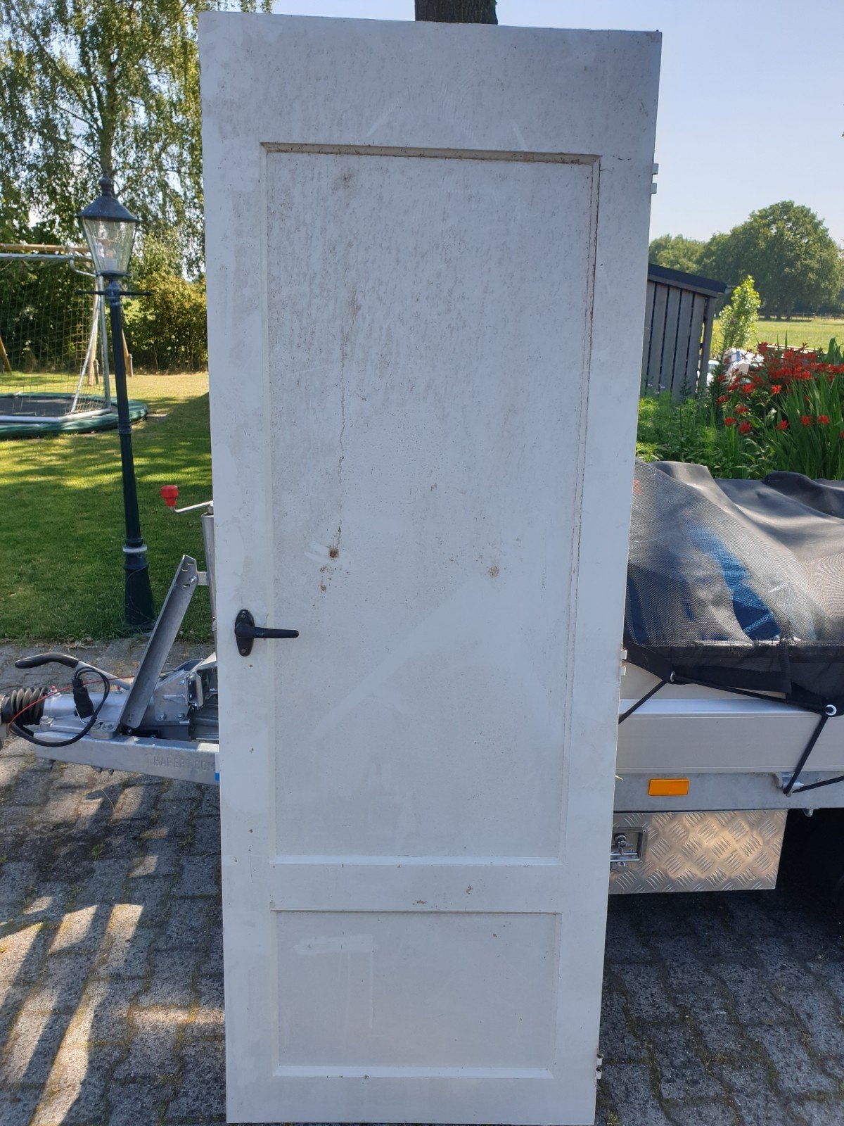 Paneeldeur 77.5x211.5, Doe-het-zelf en Verbouw, Deuren en Horren, Minder dan 80 cm, Binnendeur, Ophalen of Verzenden, Zo goed als nieuw