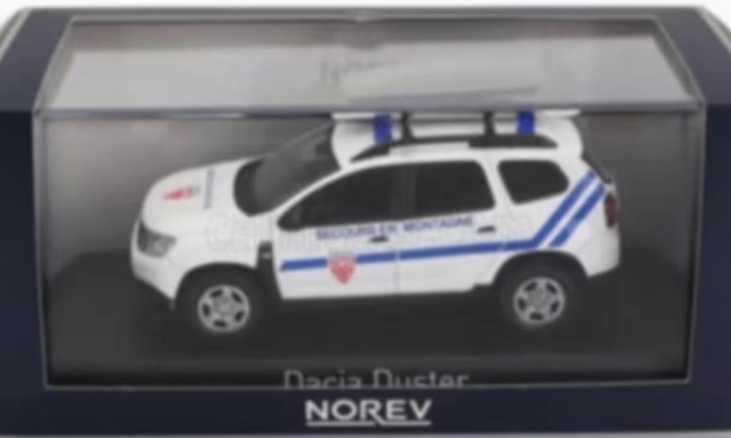 Dacia Duster 2020 Police CRS MONTAGNE 1/43 Norev ref. 509026, Verzenden, Nieuw, Auto, Norev