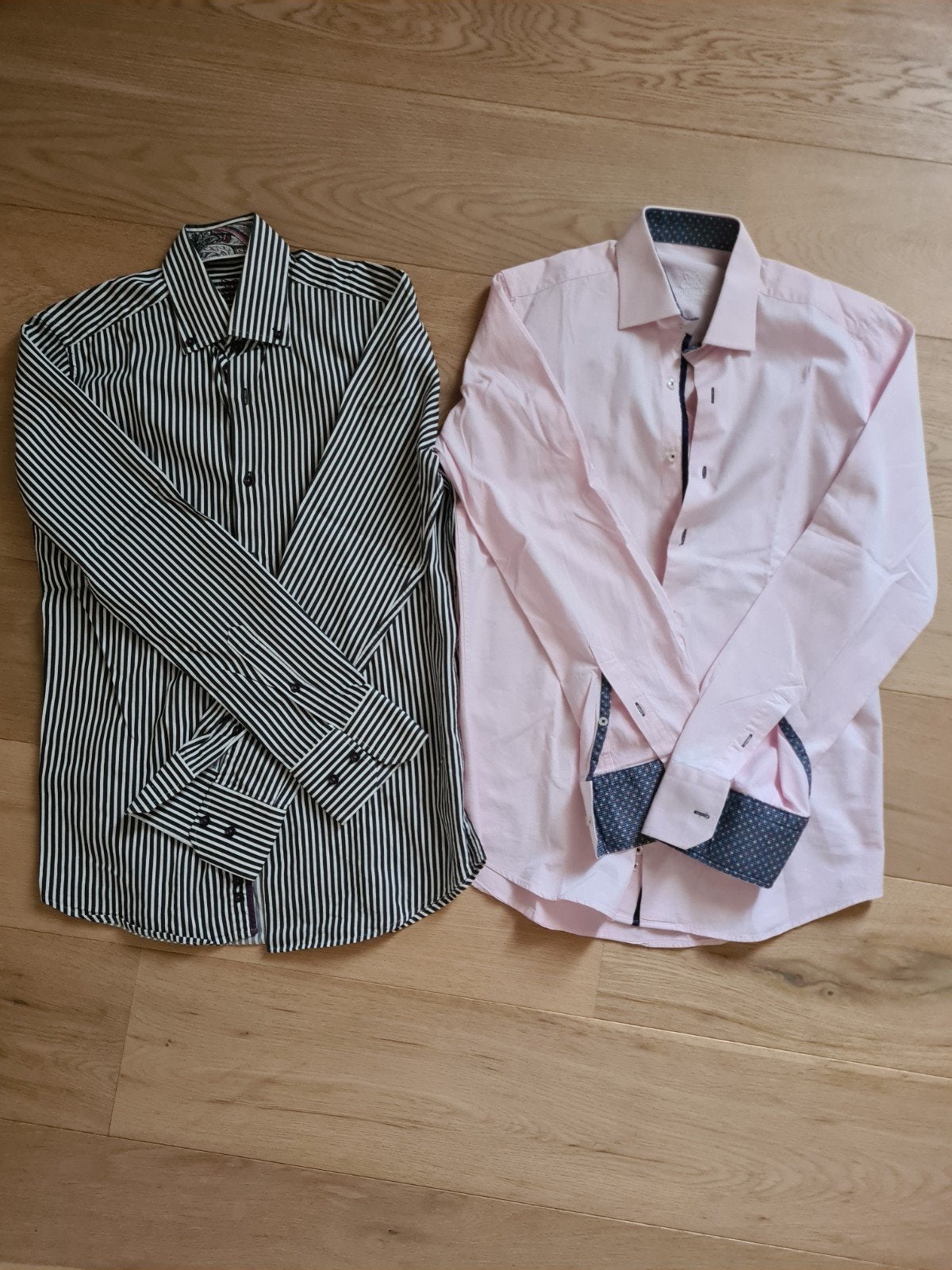 2 Stijn Helsen blouses katoen maat S, Ophalen, Overige kleuren, Halswijdte 38 (S) of kleiner, Stijn Helsen