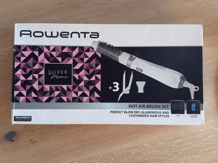 Ongebruikte Rowenta Hot Air Brush Set - Föhnborstel, Ophalen, Nieuw, Haarverzorging