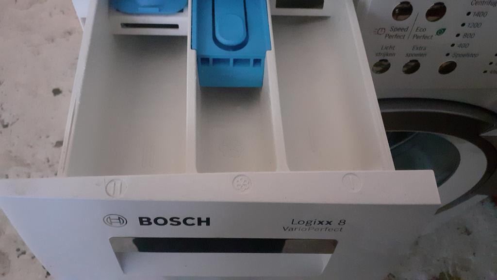 Bosch Logixx 8 VarioPerfect Wasmachine -  zeep bakje nieuw, 1200 tot 1600 toeren, Energieklasse A of zuiniger, 8 tot 10 kg, Ophalen of Verzenden