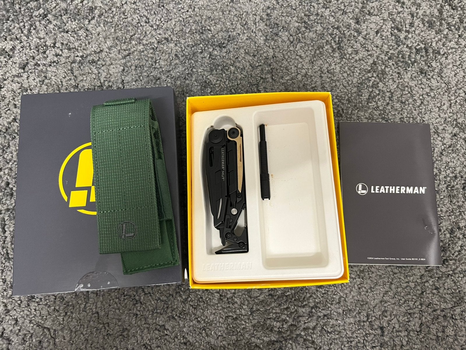 Leatherman multitool MUT black, Ophalen of Verzenden, Nieuw, Multitool, Overige merken