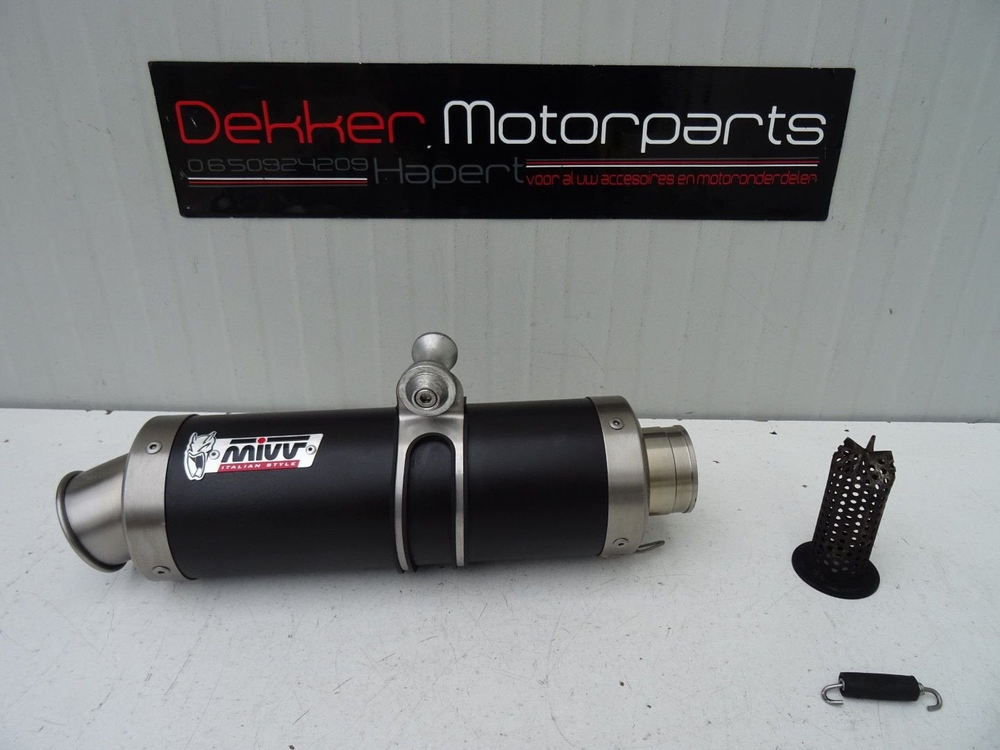 Mivv GP Styl Sport Uitlaat Demper # Uni. 55MM # E Keur!, Motoren, Ophalen of Verzenden, -, -, -