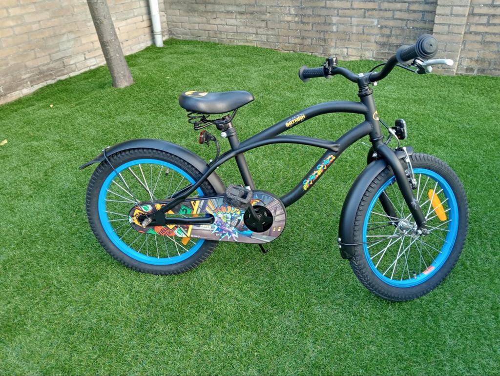 Jongensfiets( Batman) 18 inch, Ophalen, Terugtraprem, Volare, 18 inch