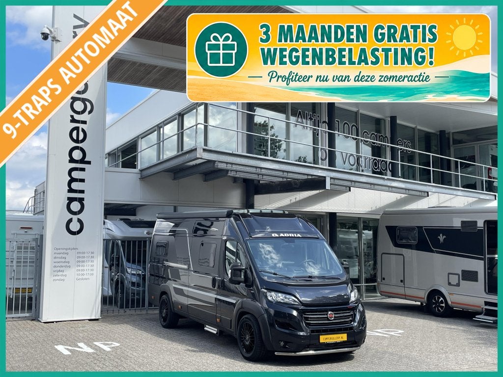 Adria Twin 640 SGX HEFBED 9-TRAPS AUTOMAAT ZONNEPANEEL, Automaat, Ringverwarming, Fiat, Tot en met 2