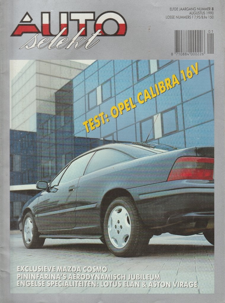 Opel Calibra testen in Autovisie e.a., Gelezen, Opel, Ophalen of Verzenden, Autovisie