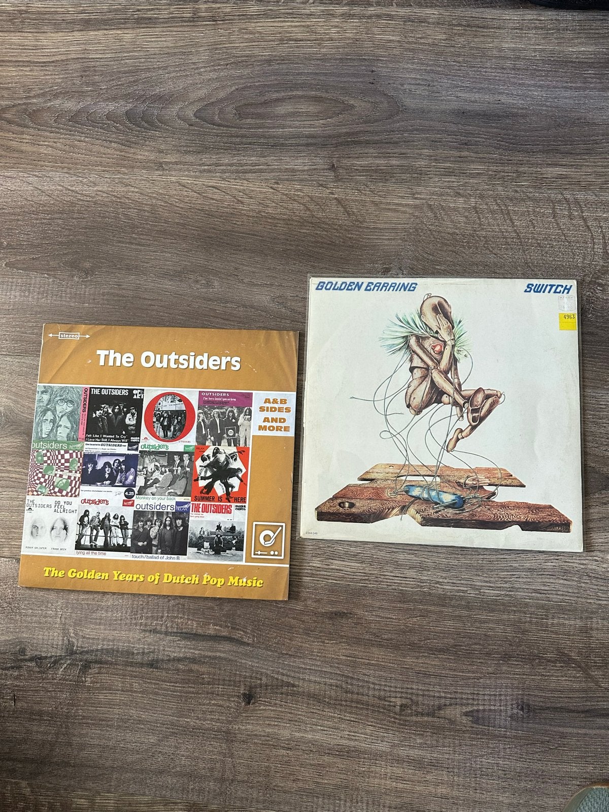 The Outsiders & Golden Earring LP's - Nederlandse Pop Histor, Cd's en Dvd's, LP, Gebruikt, Pop, Ophalen of Verzenden