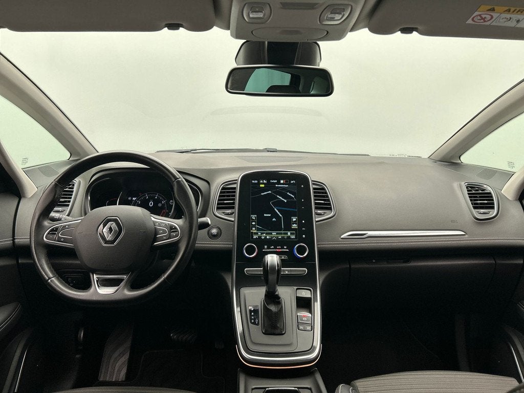 Renault Scénic 1.3 TCe Bose | Origineel NL | 1e Eigenaar |, 4 cilinders, Leder en Stof, Origineel Nederlands, Zilver of Grijs
