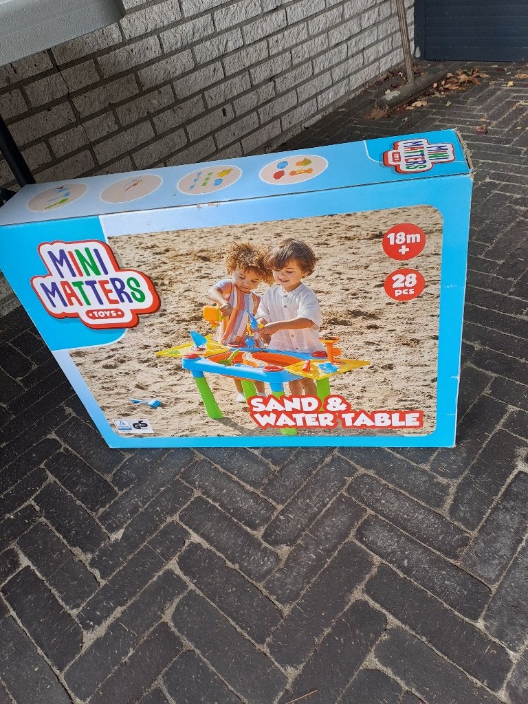 Speeltafel zand- en water, Ophalen, Zo goed als nieuw