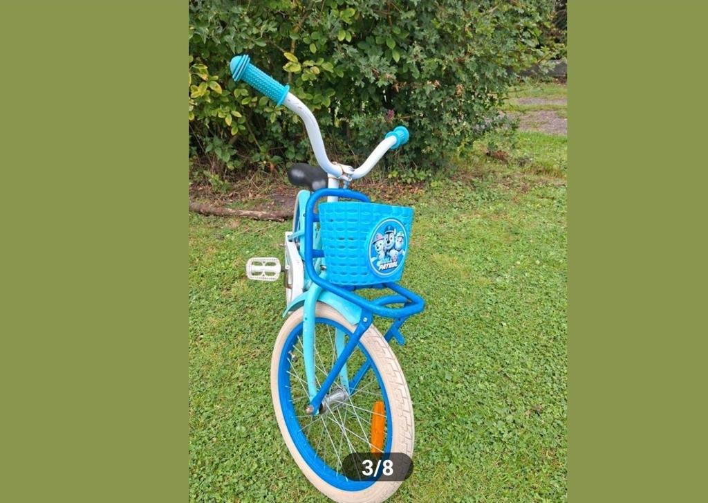 Fiets paw patrol 18 inch, 47 tot 51 cm, Ophalen, Gebruikt, Staal