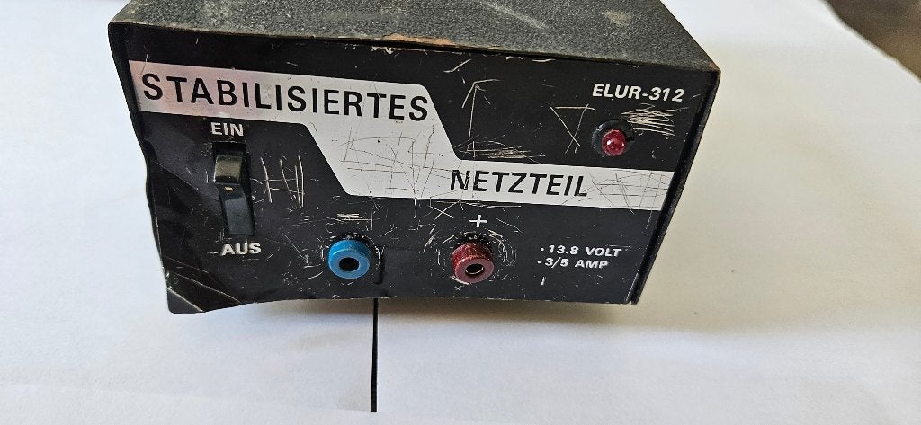 gestabiliseerde voeding 13.8 V 3A, Ophalen, Gebruikt