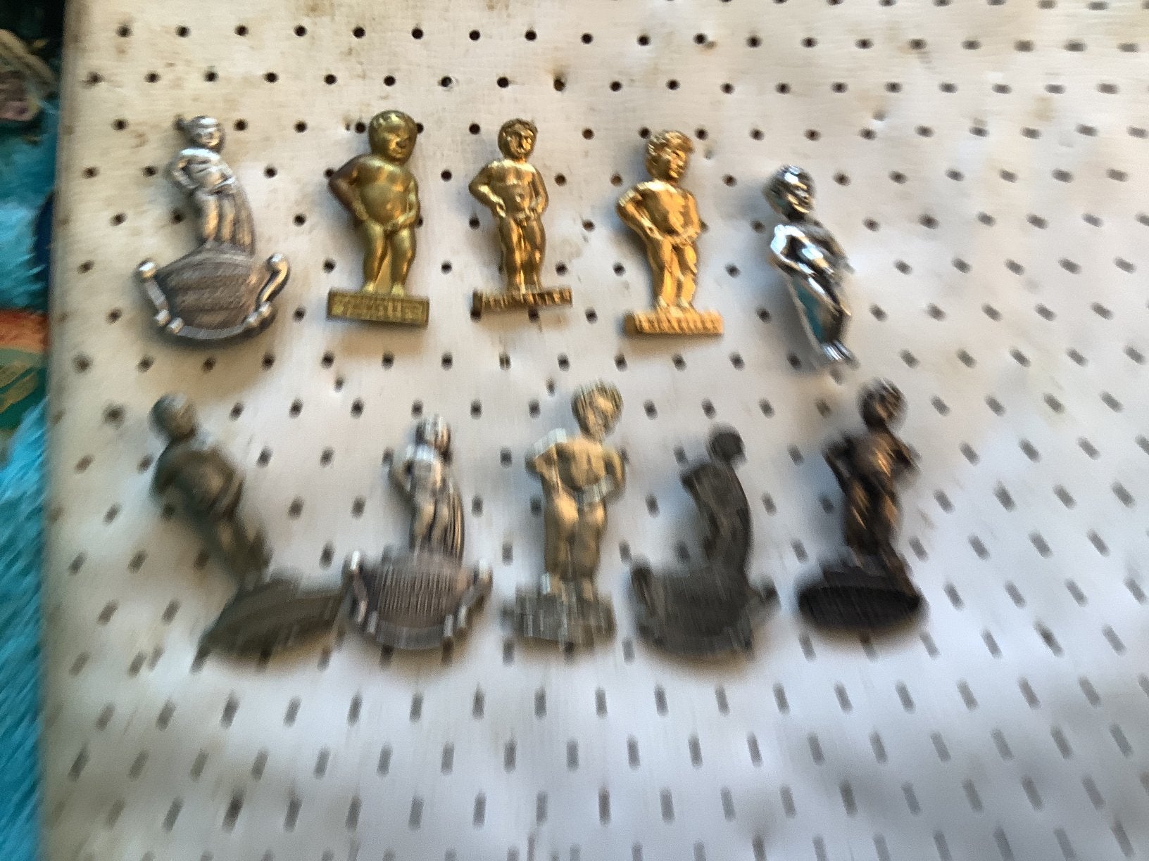 10 speldjes Manneke Pis, Ophalen of Verzenden, Gebruikt, Overige onderwerpen