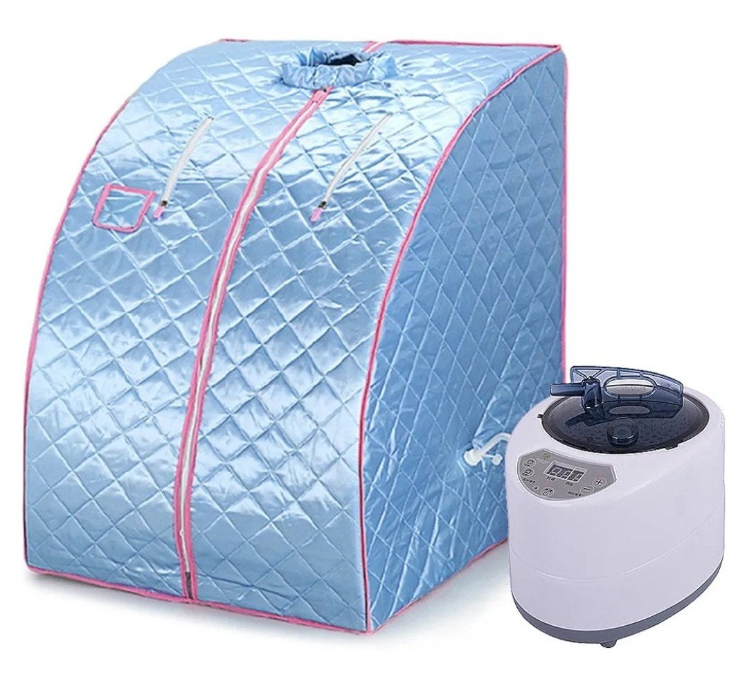 (Draagbare) Stoom Mini Sauna Tent met Stoomgenerator, Sport en Fitness, Sauna, Ophalen of Verzenden, Zo goed als nieuw, Fins of Traditioneel