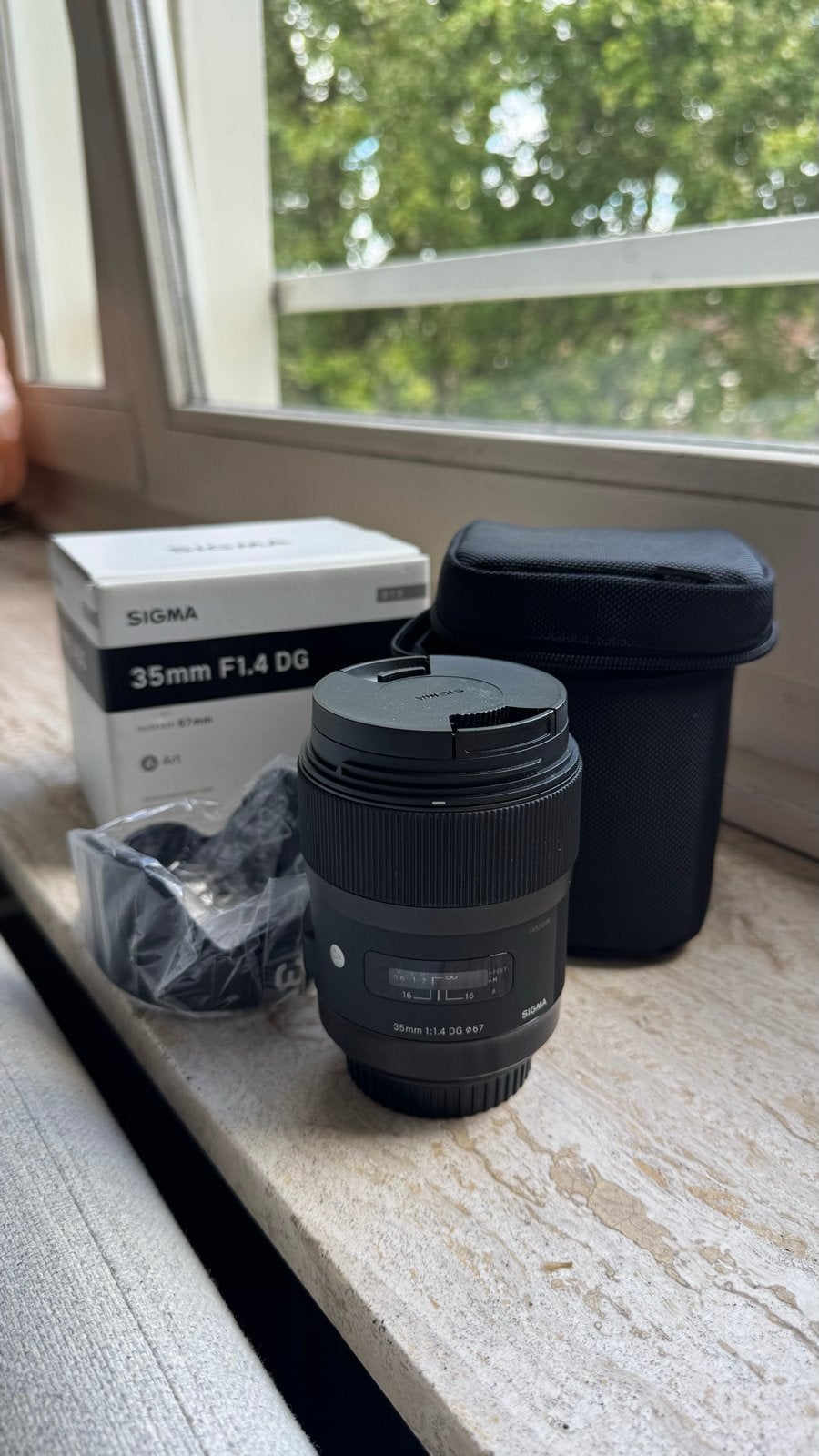 Sigma 35mm f/1.4 DG Art lens voor Canon, Audio, Tv en Foto, Fotografie | Lenzen en Objectieven, Sigma, Autofocus, Ophalen of Verzenden