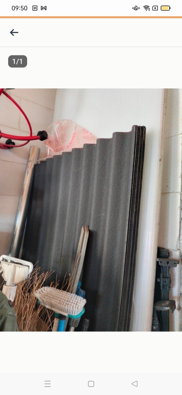 Nieuwe Bitumen platen 1 meter/ 2 meter, Ophalen