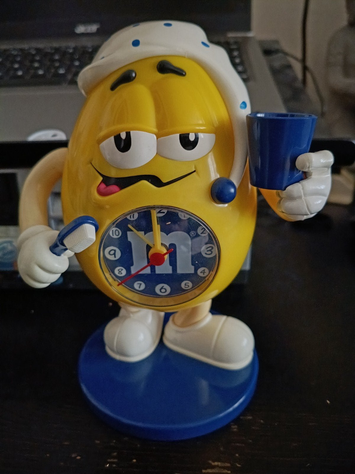 M&M wekker, Ophalen of Verzenden, Zo goed als nieuw
