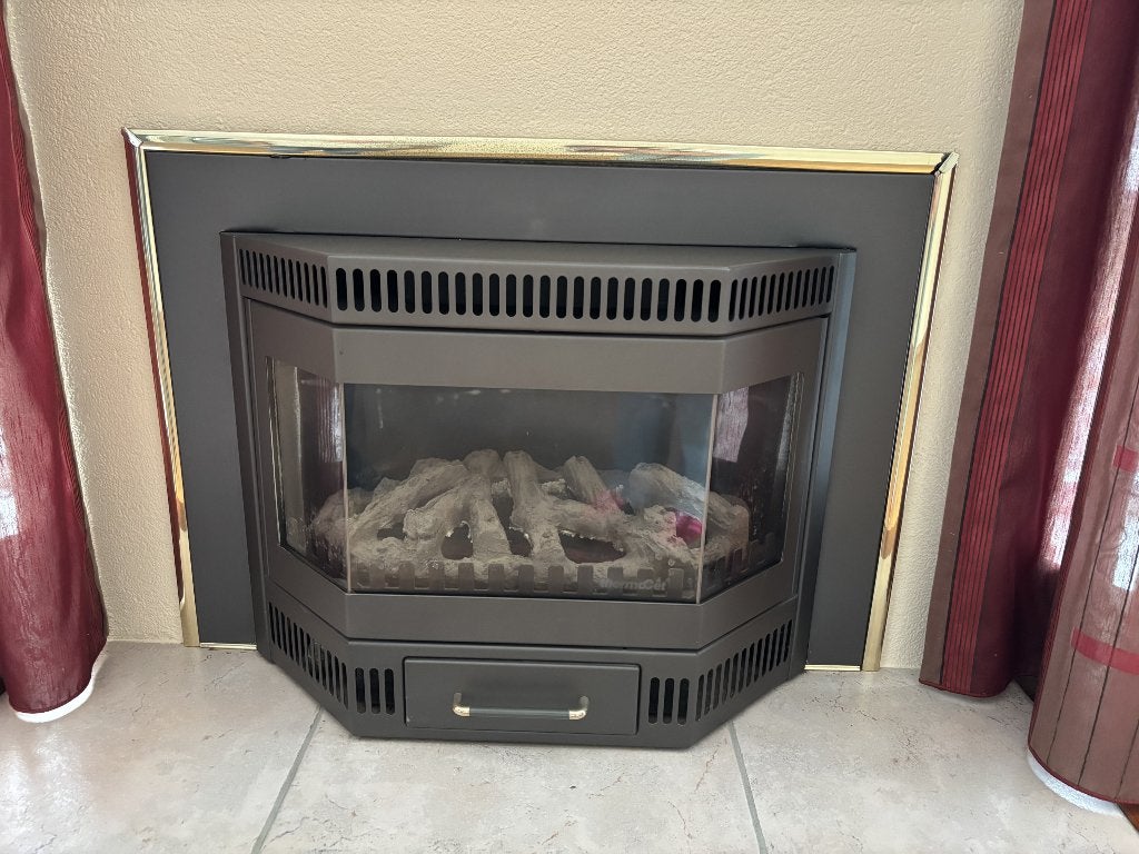 Thermocet Gaskachel/Gashaard inbouwmodel, Ophalen, Gebruikt, Inbouwhaard, Gashaard