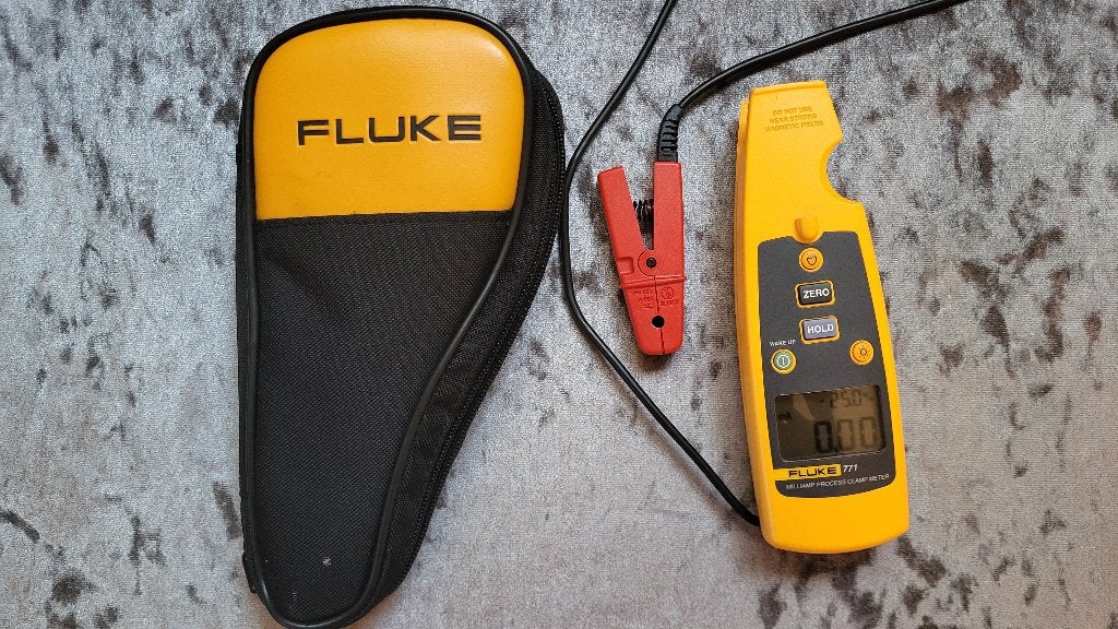 Fluke 771 mA Stroomtang 4–20 mA – Z.G.A.N., Ophalen of Verzenden, Zo goed als nieuw, Overige meters