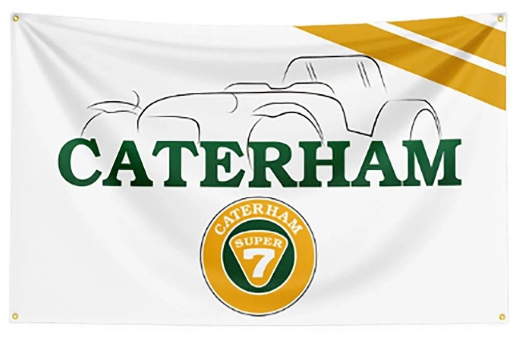 Grote vlaggen Caterham (150x90cm), Ophalen of Verzenden, Nieuw