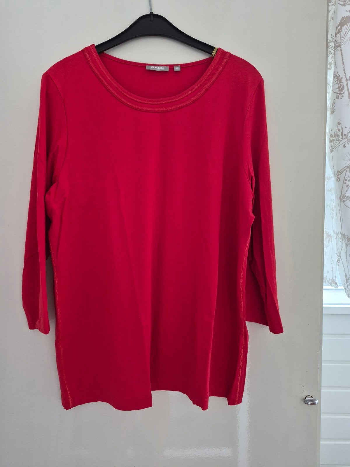 Rabe shirt met driekwart mouw, Kleding | Dames, Blauw, Maat 42/44 (L), Ophalen of Verzenden, Zo goed als nieuw