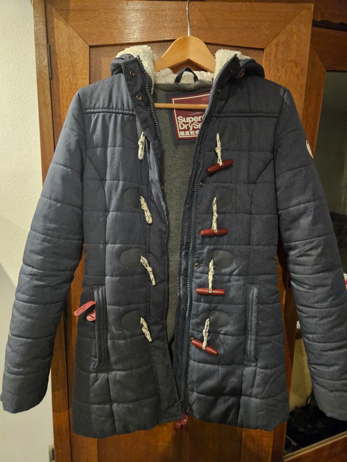 Superdry Drysport winterjas dames - Maat S, Ophalen of Verzenden, Maat 36 (S), Gedragen, Superdry