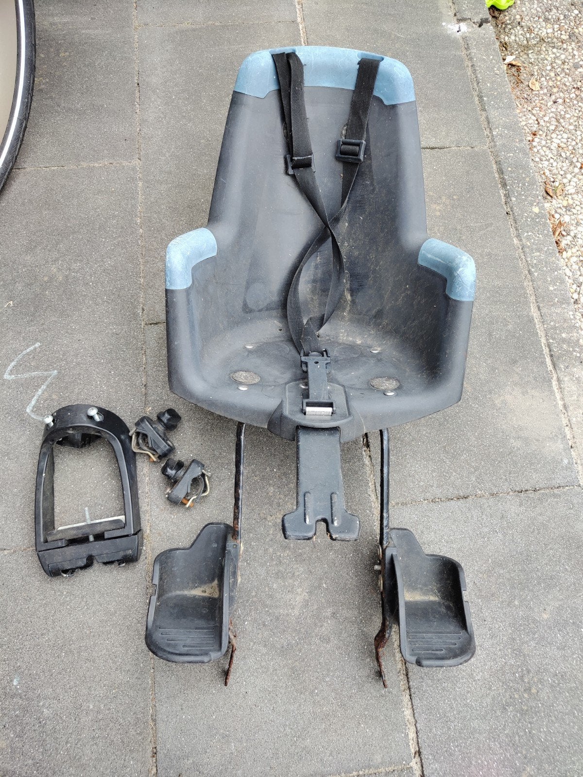 Gebruikt Bobike fietsstoeltje met bevestiging, Ophalen, Gebruikt, Achterzitje, Bobike