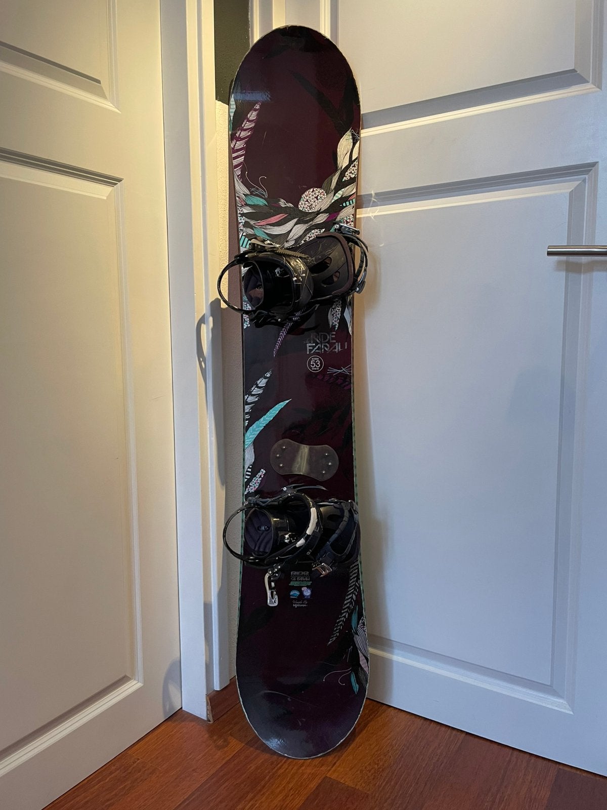 Snowboard Ride 153cm incl bindingen, Ophalen, Gebruikt, Board