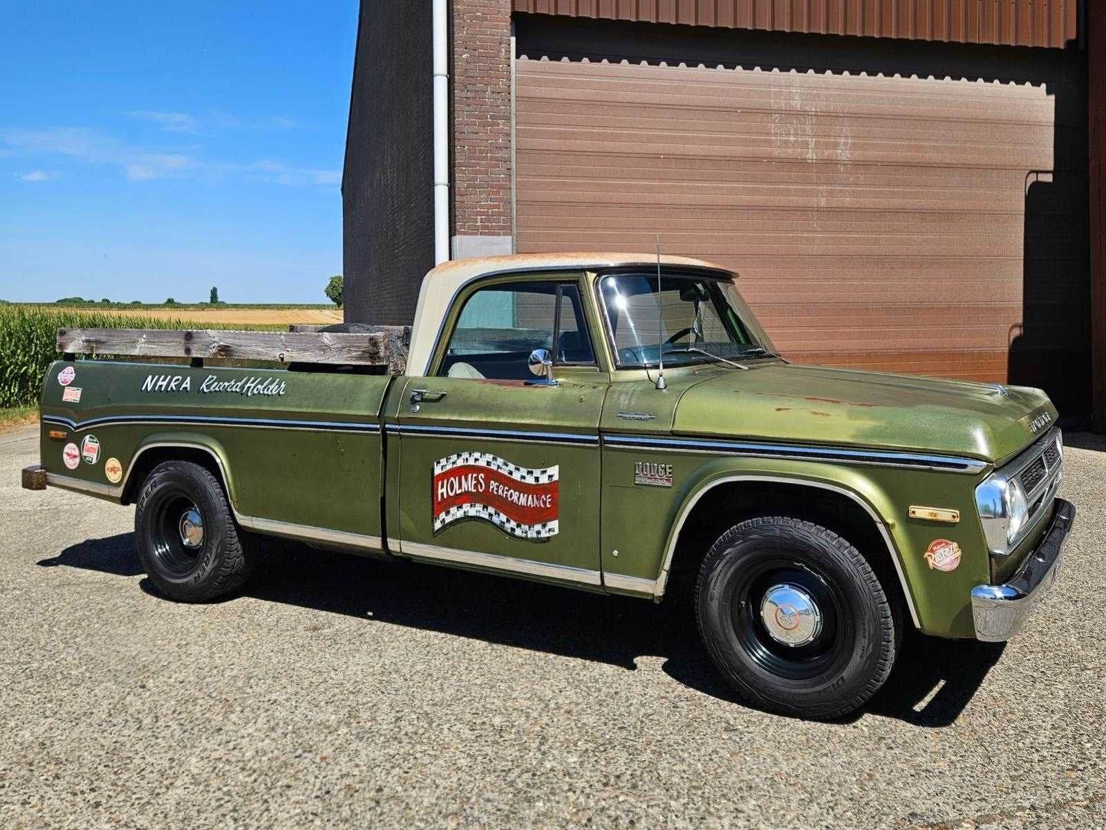 1970 Dodge D-100 Longbed Fleetside Pickup 318 V8 Automaat LP, foto 10