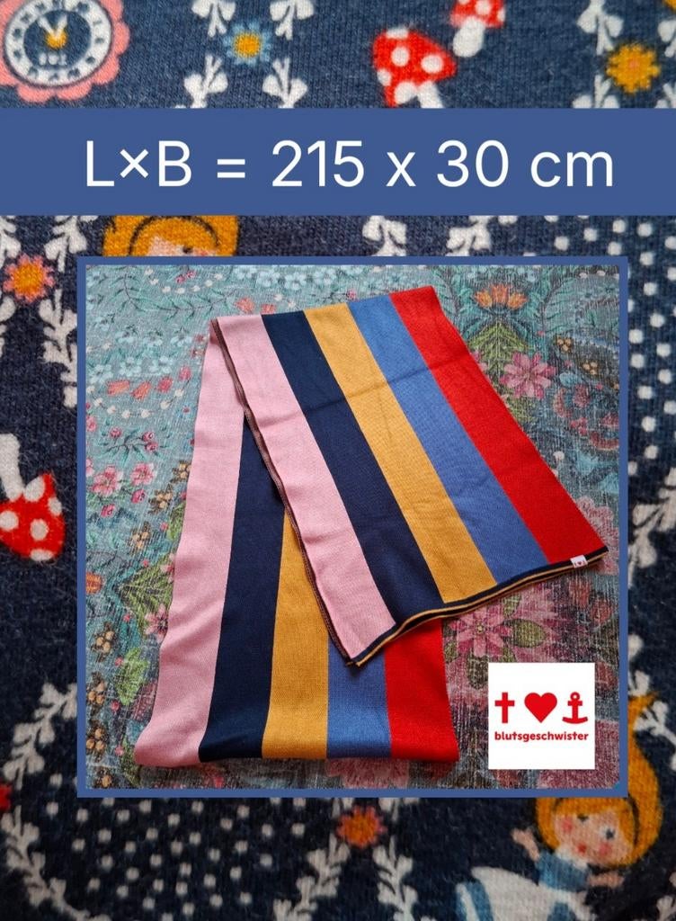 Blutsgeschwister sjaal Alice in Wonderland-serie, Verzenden, Maat 42/44 (L), Sjaal, Blutsgeschwister
