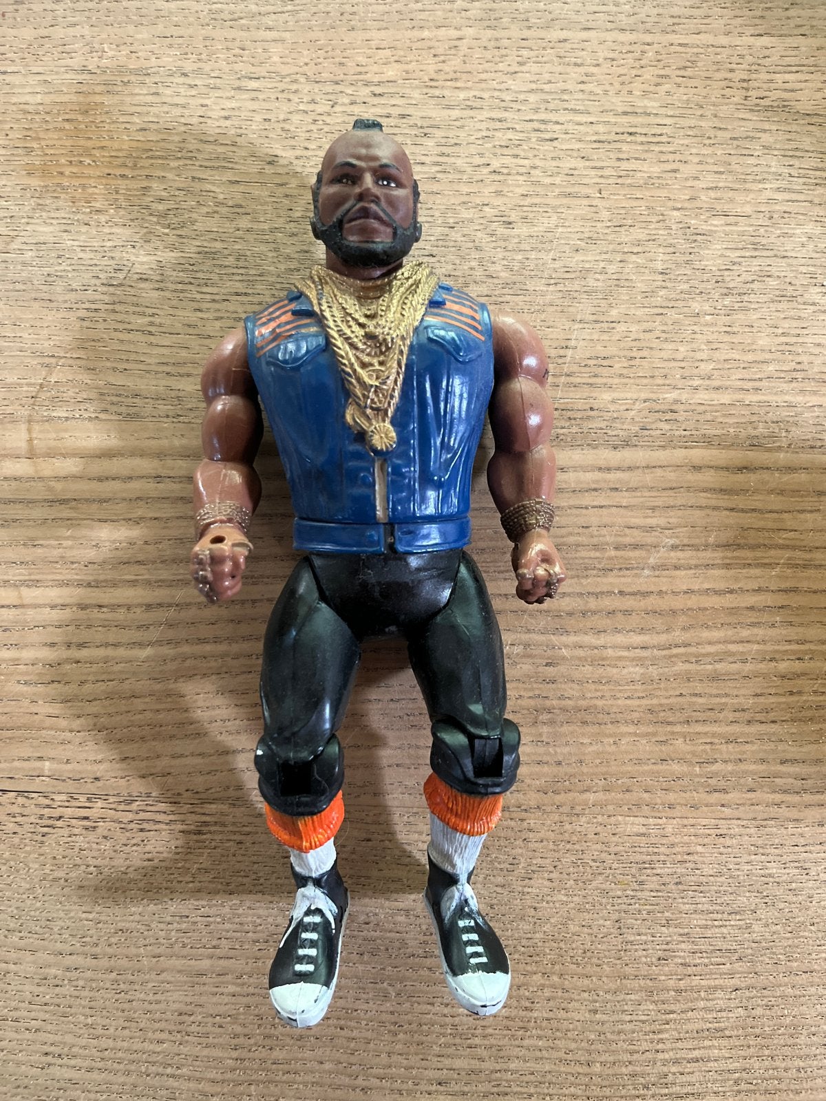 Vintage Mr. T A-Team Actiefiguur (1983), Ophalen of Verzenden, Gebruikt