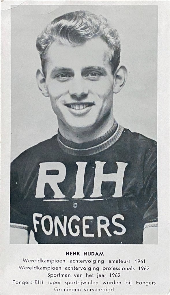 Wielrennen fotokaart RIH – FONGERS – HENK NIJDAM, Ophalen of Verzenden, Overige typen