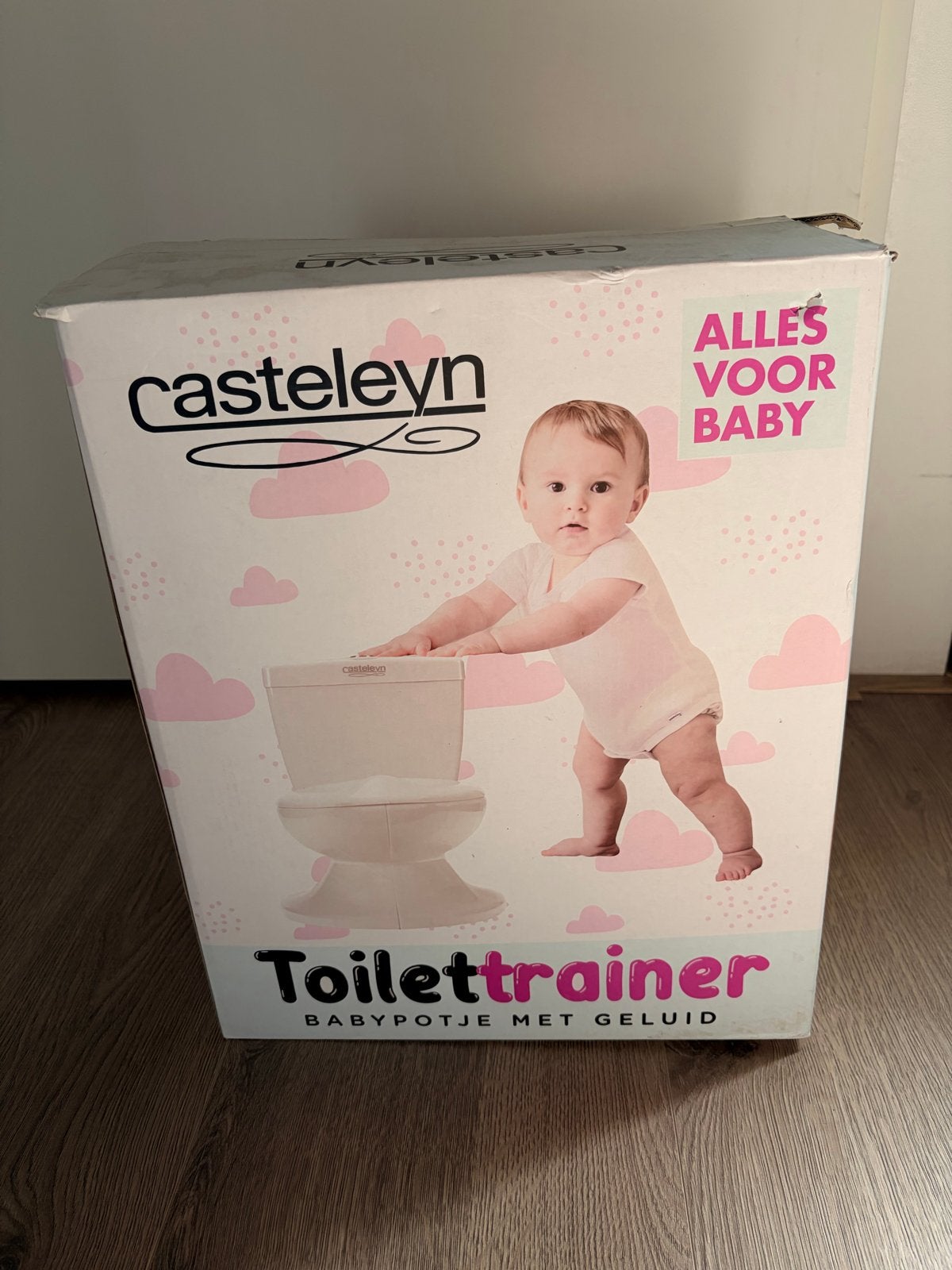 Casteleyn Toilettrainer Baby Potje met Geluid - Roze, Ophalen of Verzenden, Nieuw
