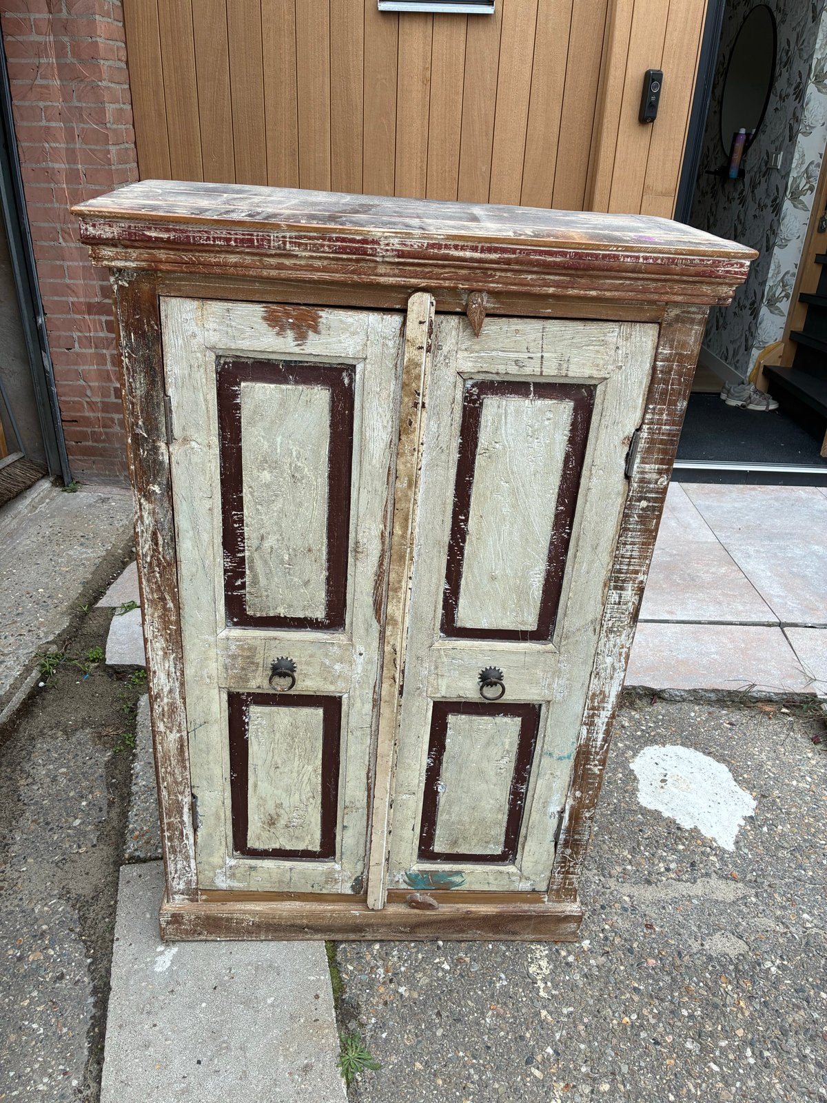 Vintage Look Kast, Antiek en Kunst, Ophalen