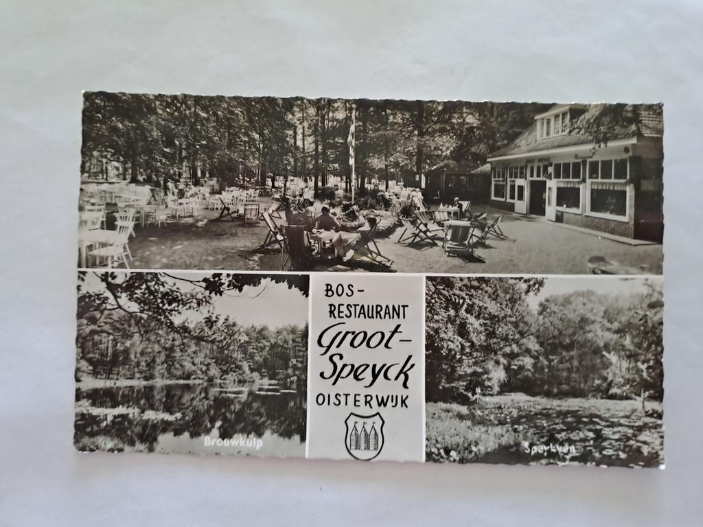 Oisterwijk, bos,  Restaurant  grootspeyck, Ophalen of Verzenden, 1940 tot 1960, Noord-Brabant